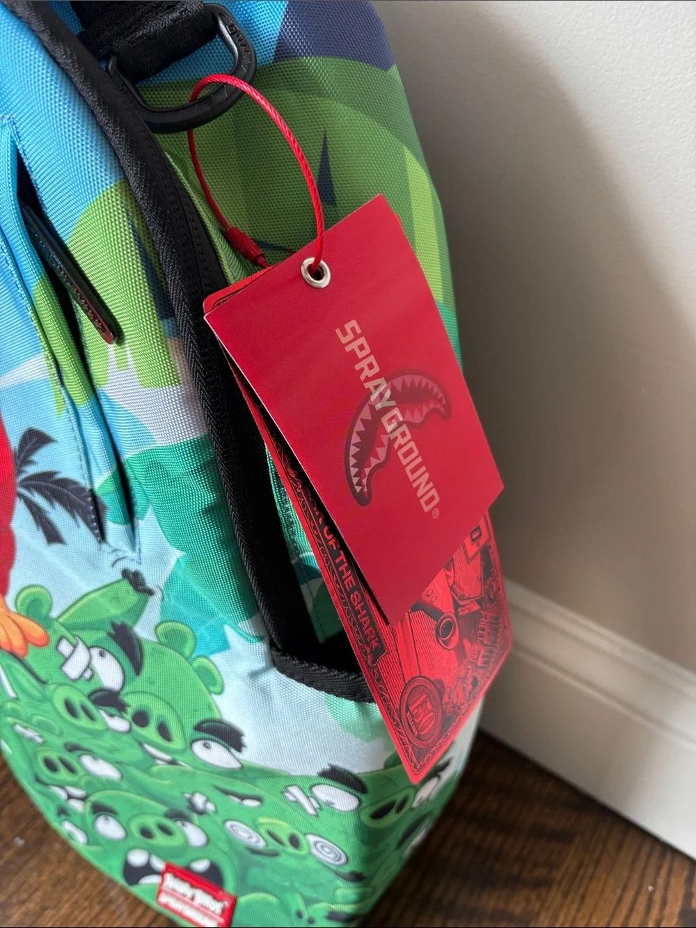 Sprayground Pig Pile Angry Birds Backpack